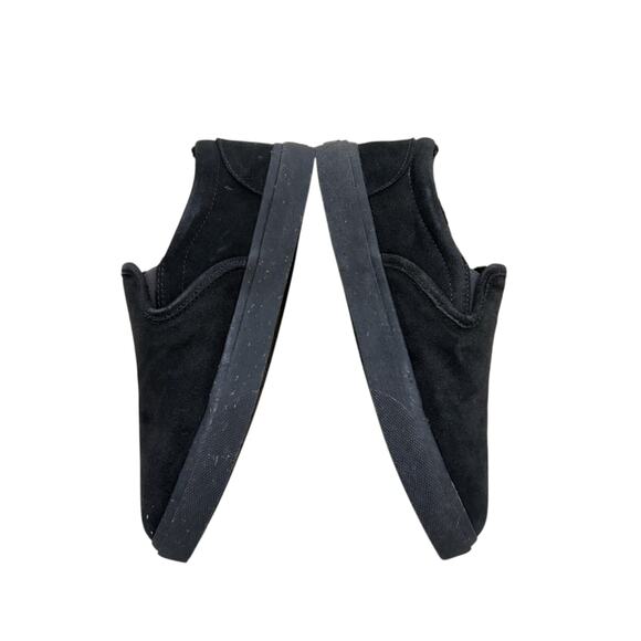 Minnetonka Men's Alden Black Leather Slip-On Slippers Size 10M Comfort - Picture 5 of 8